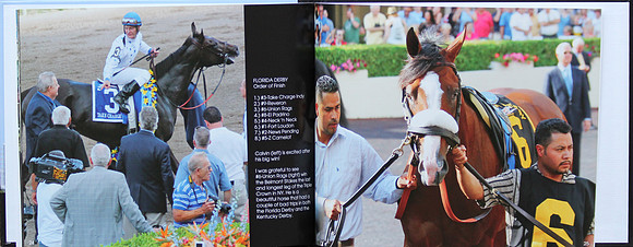 Inside of the 2012 Florida Derby Book